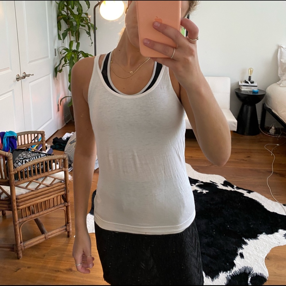 H&M white tank